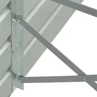 vidaXL "Winterschlussverkauf "Garten-Hochbeet - CLORIS - Pflanzkasten - Verzinkter Stahl 400×80×77 cm Grau - NeuMöbel9773543