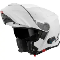 Bogotto H271 BT Bluetooth Helm Weiß Größe XS