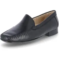 Sioux Campina Slipper in Übergrößen Schwarz 63101 große Damenschuhe