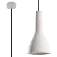 Sollux Hängeleuchte EMPOLI 1xE27 15W Beton 132x17x17cm