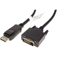 Value DisplayPort Kabel DP ST - DVI-D ST, schwarz, 1,5 m
