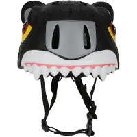 Crazy Safety Panther, Fahrradhelm, Junior, schwarz