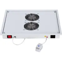 Triton Fan unit 220V/30W 2fans thermostat, Grau