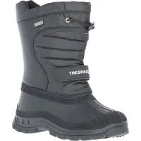 Trespass Dodo Kinder Schnee Stiefel Wasser abweisend TP987 (33 EU) (Schwarz)