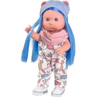 Marina & Pau Iris-puppe Mit Tasche Mehrfarbig Mehrfarbig One Size