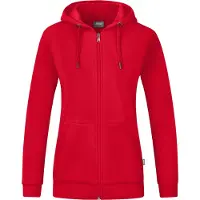 Jako Organic Kapuzenjacke Damen - Rot