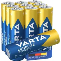 Varta High Energy AA, 10 pcs, Einwegbatterie, AA, Alkali, 1,5 V, 10 Stück(e), Blau, Silber