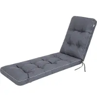 Stanis³aw Jurga Sonnenliege-Auflage "HUGO" – 201×55×8 cm, wetterfest, UV-beständig, für Gartenliege, Sonnenbett & Bank | Pillowprim