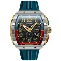 Nubeo - NB-6088-04 - Armbanduhr - Herren - Quarz - Magellan Retrograde
