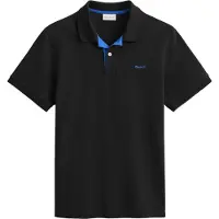Gant Poloshirt Contrast Pique Polo Herren Black-S