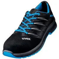 Uvex 69399, Männlich, Erwachsener, Sicherheitsschuhe, Schwarz, Blau, ESD, FO, S2, Alle Jahreszeiten
