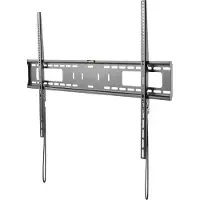 Superior Electronics 60-100 Fixed Extra Slim, 152,4 cm (60"), 2,54 m (100"), 200 x 200 mm, 900 x 600 mm, Kunststoff, Stahl, Schwarz