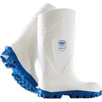 Bekina Boots StepliteX SolidGrip Stiefel S4 weiß/blau nach EN ISO 20345:2011 S4 CI SRC weiß Größe 44