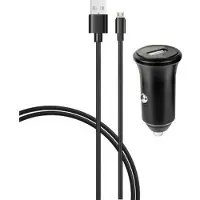 BigBen Interactive CACCBLMIC2.1AB, Auto, Zigarettenanzünder, 1,2 m, Schwarz