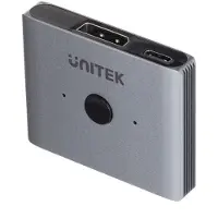 UNITEK Zweiwege-Signalschalter DP 1.4 2 in 1 out 8K