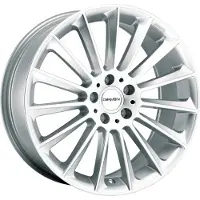 CARMANI Felge 17 Fritz 9.0x18 ET49 5x112 WSSILB für Mercedes C-Klasse CLA E-Klasse GLE M-Klasse R-Klasse