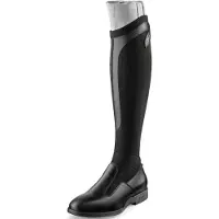 EGO7 Contact Reitstiefel Socken-Stil ohne Reißverschluss mit Sporenauflage
