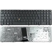 T-ProTek DE - Schwarz Tastatur Keyboard ohne Rahmen kompatibel für HP P/N: 638514-041