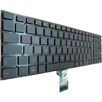 T-ProTek DEUTSCHE - Tastatur Keyboard ohne Rahmen mit Beleuchtung kompatibel für Asus N501, N501J