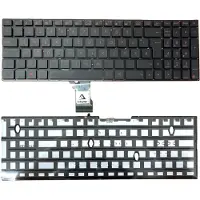 T-ProTek DEUTSCHE - Tastatur Keyboard ohne Rahmen mit Beleuchtung kompatibel für ASUS N592
