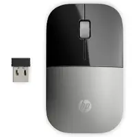 HP Z3700 Wireless-Maus, Silber, Beidhändig, Optisch, RF Wireless, 1200 DPI, Silber