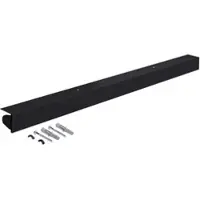 KS Handel 24 PREMIUM DOPPELROLLO BH13 NATUR mit Alu Kassette (90x220 cm, Kassettenfarbe: schwarz)