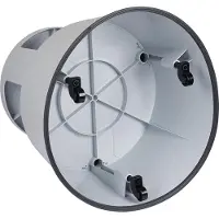 Wedo Rollhocker SuperStep aus Kunststoff lichtgrau / RAL7035
