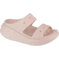 Crocs Classic Crush Sandal 207670-6UR, Badelatschen, Damen, Rosa, Größe: 41/42