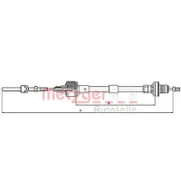 METZGER 11.2532 Kupplungsseil Seilzug für OPEL Corsa B Schrägheck (S93) 794/410mm