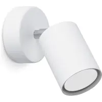 Sollux Wandleuchte LEMMI 1 weiß 1xGU10 10W Stahl 18.5x8x8cm