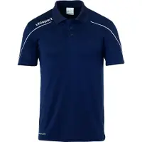 Uhlsport Stream 22 POLO SHIRT 12 marine/weiß XL