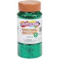 Colorations biologische Glitzer grün 113g umweltfreundliches Basteln