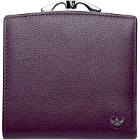 Golden Head Leder Geldbörse Madrid RFID Protect French Coin Purse Wallet Amarone dunkelviolett