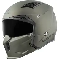 Bogotto Radic 22.06 Helm, grün matt, L