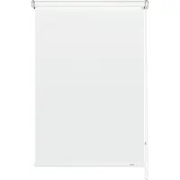 Gardinia Seitenzug-Rollo LICHTDURCHLÄSSIG 612 Uni weiß 52 x 180 cm