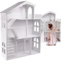 Ikonka Aga LULILO Spielzeugregal 2in1 Bibliothek CALLA 116cm XXL