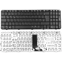 T-ProTek DE Schwarz Tastatur Keyboard kompatibel für HP Compaq Presario CQ60-230EG, CQ60-250EG