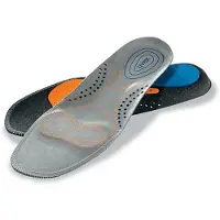 Uvex 95956, Unisex, Erwachsener, Komfort-Einlegesohle, Schwarz, Blau, Grau, Orange