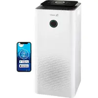 Clean air optima Luftentfeuchter und Luftreiniger CA-707 Smart - Geeignet für Räume bis: 70m² / 175m³ - Entfeuchtungsleistung: 20 Liter pro Tag - App
