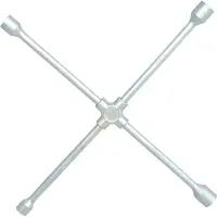 Ks Tools 518.1156, Schraubenschlüssel, 1 Stück(e), Silber, kreuzförmig, 5,6 kg, 24,27,30,32 mm