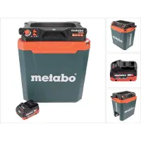 Metabo KB 18 BL Akku Kühlbox 18 V mit Warmhaltefunktion 28 l Brushless + 1x Akku 5,5 Ah - ohne Ladegerät
