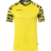 Uhlsport Trainings-T-Shirt GOAL 25 TRIKOT KURZARM Children 1002215_02 limonengelb/schwarz 140