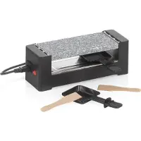 kela Raclette, 2 Personen, Kunststoff, Granit, Schwarz, Grau - | Tomül