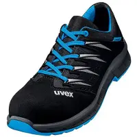 Uvex 2 trend Sicherheitsschuh Halbschuhe S1, blau/schwarz blau/schwarz 37 - 6937737 - blau/schwarz