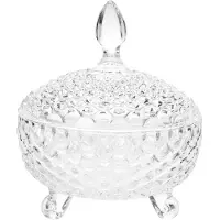 Clayre & Eef Vorratsglas Ø 17x19 cm Transparant Glas