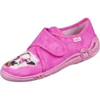 Superfit BELINDA Baby Hausschuhe Rosa Kaltfutter Klettverschluss Kuhprint