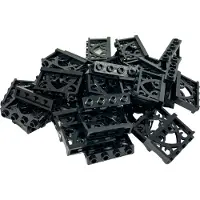 LEGO 1x4x2 Zäune Schwarz - 19121 NEU! Menge 10x