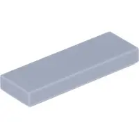 LEGO 1x3 Fliesen 63864 - 250 Stück Helles Bläuliches Grau