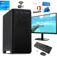 MEG-BAR Komplett PC - Office - Multimedia - Workstation PC - Intel 27" Monitor - Drahtlose Tastatur und Maus - Office 2021 - Windows 11 - 16GB RAM - 512 SSD