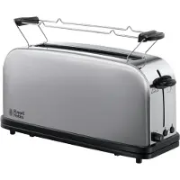 Russell Hobbs Toaster Küchengeräte Pain Toaster Breiter Schlitz Speziell Baguette 6 Stufen Komfort